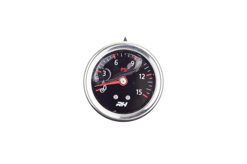 REDHORSE PERFORMANCE 5001-15-3 Fuel Pressure Gauge Red