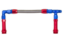 Load image into Gallery viewer, REDHORSE PERFORMANCE 5150-06-1 6AN Dual Feed Carb Kit Blue