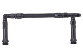 REDHORSE PERFORMANCE 5150-06-2 6AN Dual Feed Carb Kit Black