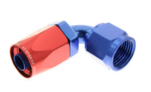 Load image into Gallery viewer, REDHORSE PERFORMANCE 6090-08-1 8AN 90Deg Female Alum Hose End Red Blue