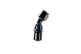 REDHORSE PERFORMANCE 7032-08-2 8AN 30Deg Crimp Hose End Black
