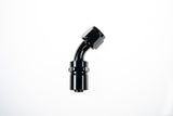 REDHORSE PERFORMANCE 7042-16-2 16AN 45Deg Crimp Hose End Black