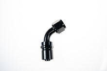 Load image into Gallery viewer, REDHORSE PERFORMANCE 7062-06-2 6AN 60Deg Crimp Hose End Black