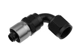 REDHORSE PERFORMANCE 7090-06-2 6AN Crimp Style Hose End Black 90
