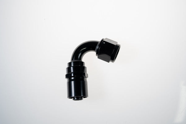 REDHORSE PERFORMANCE 7122-10-2 10AN 120Deg Crimp Hose End Black