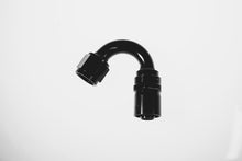 Load image into Gallery viewer, REDHORSE PERFORMANCE 7152-06-2 6AN 150Deg Crimp Hose End Black