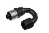 REDHORSE PERFORMANCE 7180-06-2 6AN Crimp Style Hose End Black 180
