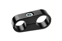 Load image into Gallery viewer, REDHORSE PERFORMANCE 730-06-08-2 6AN Hose Separator Black