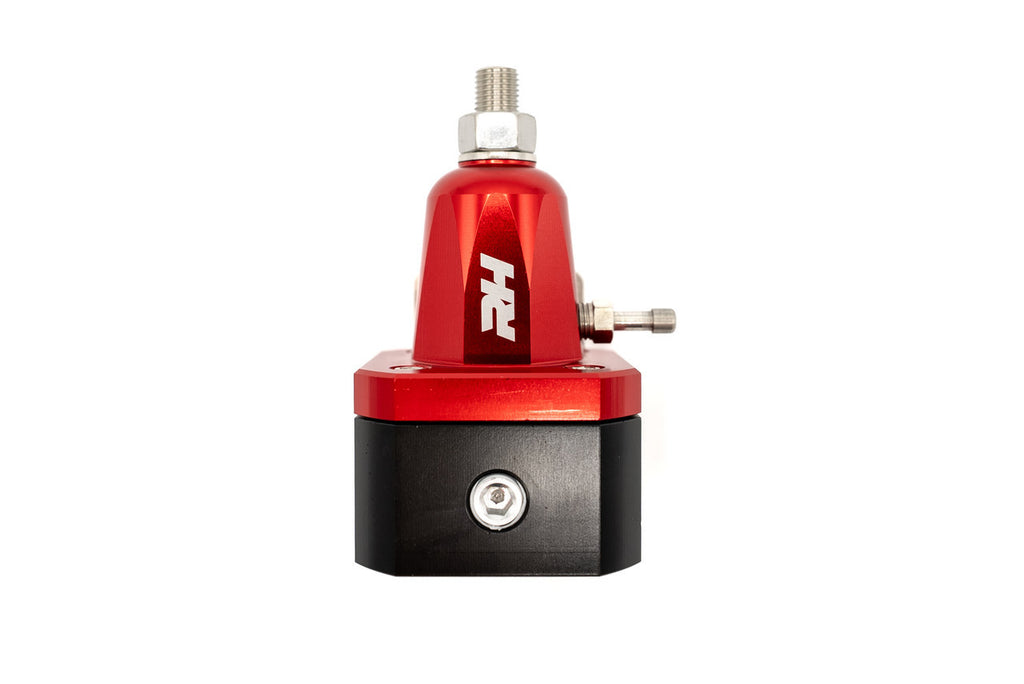 REDHORSE PERFORMANCE 7910-06-3 6AN Universal Bypass Fuel Pressure Reg Red