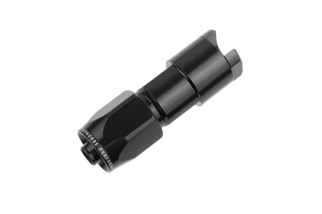 REDHORSE PERFORMANCE 8000-06-06-2 6AN to 3/8 EFI Adapter Quick Disconnect Black
