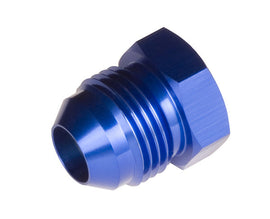 REDHORSE PERFORMANCE 806-08-1 8AN Flare Plug 1/pkg Blue