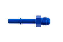 Load image into Gallery viewer, REDHORSE PERFORMANCE 811-06-05-1 6AN 5/16 Push On EFI Adapter Blue