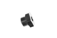 Load image into Gallery viewer, REDHORSE PERFORMANCE 8148-12-2 12 ORB Port Plug with 1/8in NPT Female Black