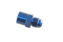Load image into Gallery viewer, REDHORSE PERFORMANCE 8164-06-16-1 6AN Male to M16x1.5 Female Blue