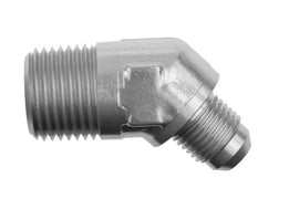 REDHORSE PERFORMANCE 823-06-04-5 6AN 45Deg Male Adapter to 1/4in NPT Male Clear