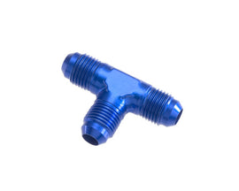 REDHORSE PERFORMANCE 824-03-1 Redhorse Performance 824-03-1 3AN Male Flare Tee Adapter in Blue Anodized Aluminum