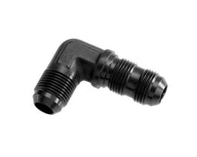 Load image into Gallery viewer, REDHORSE PERFORMANCE 833-12-2 12AN 90Deg Male Bulkhead Adapter Black