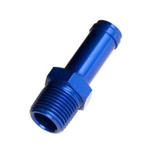 Load image into Gallery viewer, REDHORSE PERFORMANCE 840-06-04-1 3/8in Hose to 1/4in NPT Male Straight Blue