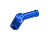 REDHORSE PERFORMANCE 844-04-02-1 1/4in Hose to 1/8in NPT Male 45Deg Blue
