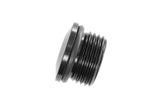REDHORSE PERFORMANCE 8814-06-2 6AN O-Ring Port Plug Black Low Profile