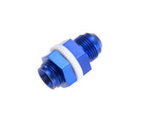 REDHORSE PERFORMANCE 8832-12-1 REDHORSE PERFORMANCE 8832-12-1 12AN High Flow Bulkhead Fitting with Washers and Nuts, Blue Anodized Aluminum