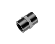 Load image into Gallery viewer, REDHORSE PERFORMANCE 910-04-2 1/4in NPT Female Pipe Coupler Black