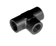 Load image into Gallery viewer, REDHORSE PERFORMANCE 917-02-2 1/8in FM Tee NPT Adapter Black
