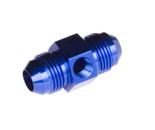 Load image into Gallery viewer, REDHORSE PERFORMANCE 9190-06-1 6AN Male to 6AN Male 1/8in NPT in Hex Blue