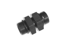 Load image into Gallery viewer, REDHORSE PERFORMANCE 9200-08-10-2 8AN ORB ML to 10AN ORB ML Coupler Black