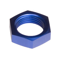Load image into Gallery viewer, REDHORSE PERFORMANCE 924-04-1 4AN Bulkhead Nuts Aluminum Blue 2/pkg