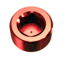Load image into Gallery viewer, REDHORSE PERFORMANCE 932-01-3 1/16in NPT Hex Head Pipe Plug 2/pkg Red