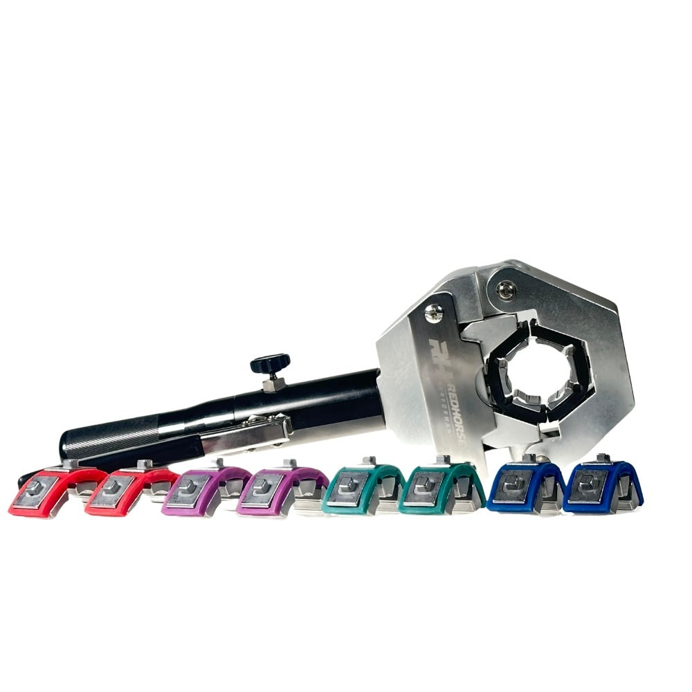 REDHORSE PERFORMANCE RHP-HCM-888-2 REDHORSE PERFORMANCE RHP-HCM-888-2 Portable Hydraulic Hose Crimping Tool Kit