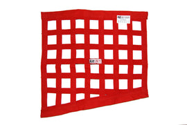 RJS SAFETY 10000104 Red Angled Window Net