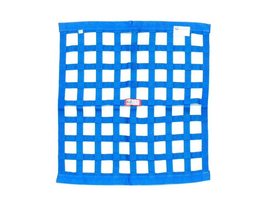 RJS SAFETY 10000603 Ribbon Window Net 24x24 Blue SFI