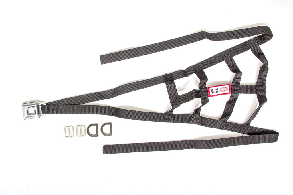 RJS SAFETY 10001501 Sprint Car Cage Net- Black Non-SFI