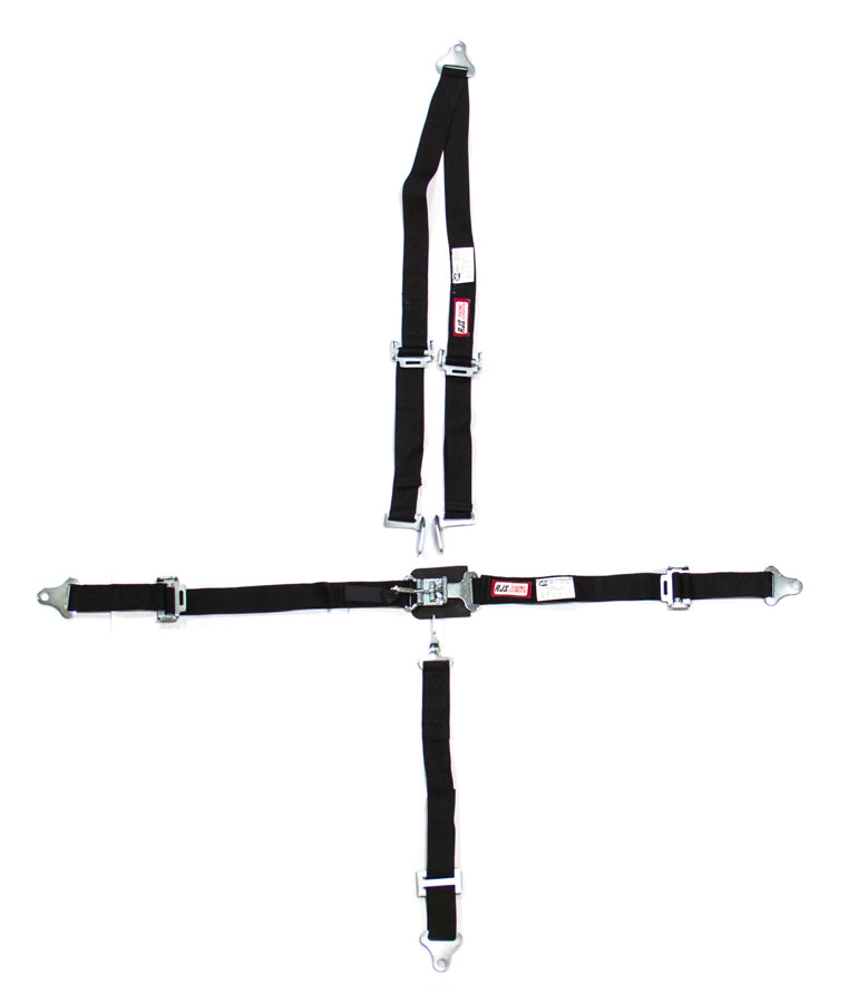 RJS SAFETY 1004101 2in Jr Drag Harness BK