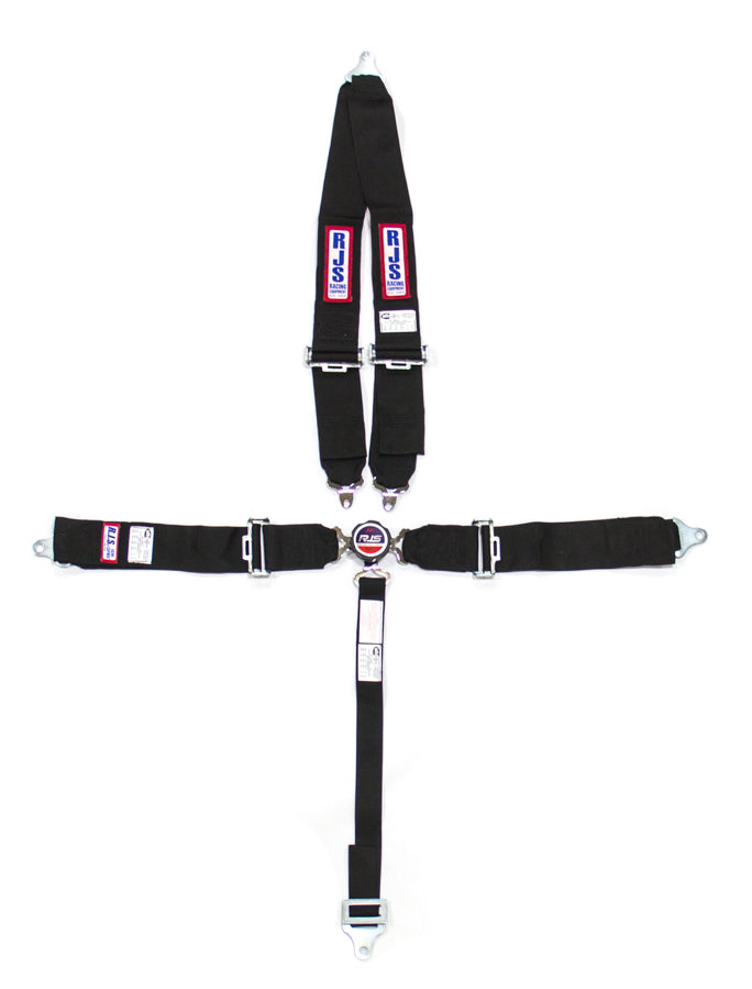 RJS SAFETY 1029301 5 PT Harness System Q/R BK Roll Bar 2inSub