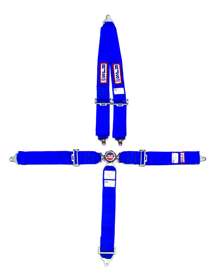 RJS SAFETY 1030103 5 PT Harness System Q/R BL Roll Bar 3inSub