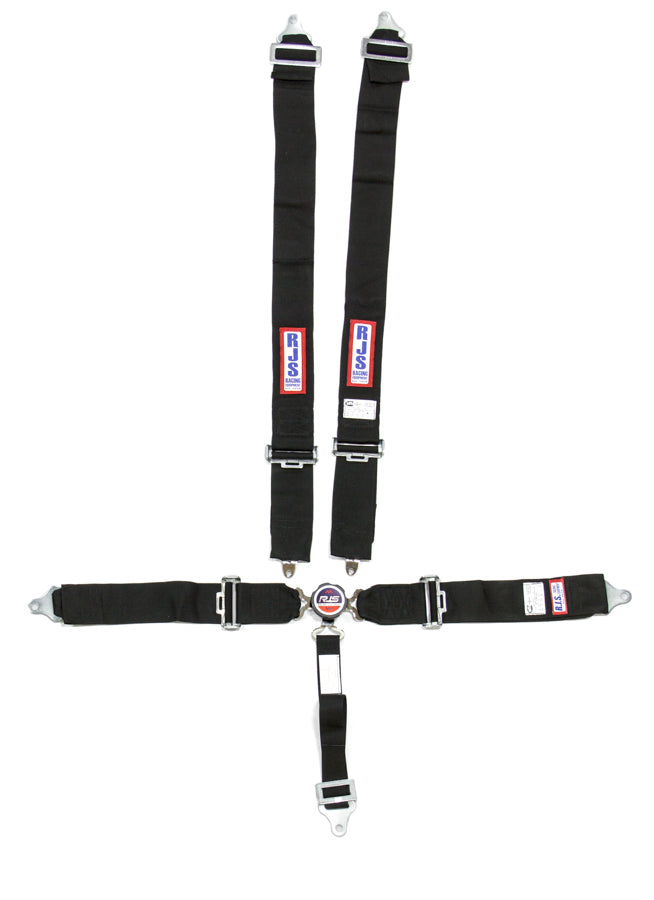 RJS SAFETY 1031701 5 PT Harness System Q/R Bk Ind Bolt 2in Sub