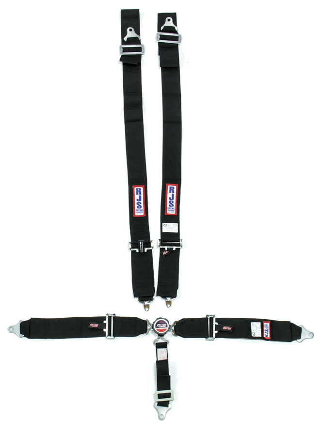 RJS SAFETY 1034101 5 PT Harness System Q/R BK Ind Wrap 2inSub