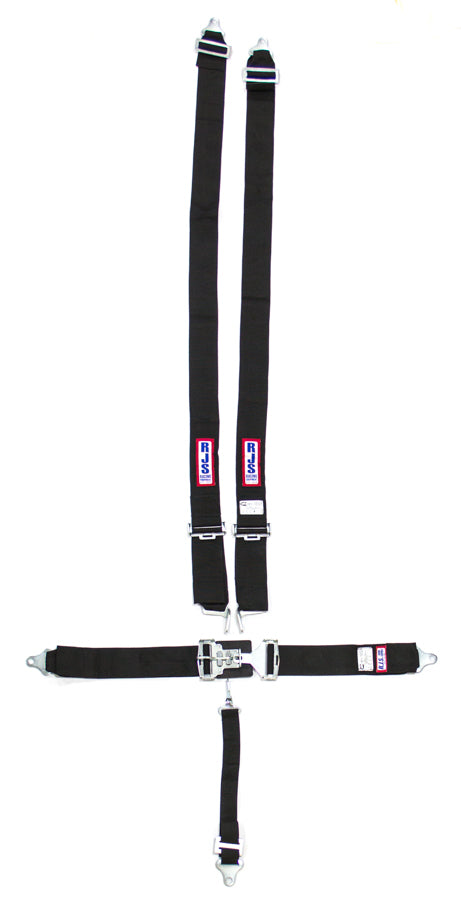 RJS SAFETY 1130201 5 PT Harness System BK Ind Wrap Mt
