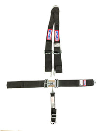 RJS SAFETY 1139801 5-pt Harness System L&L w/Hans BK