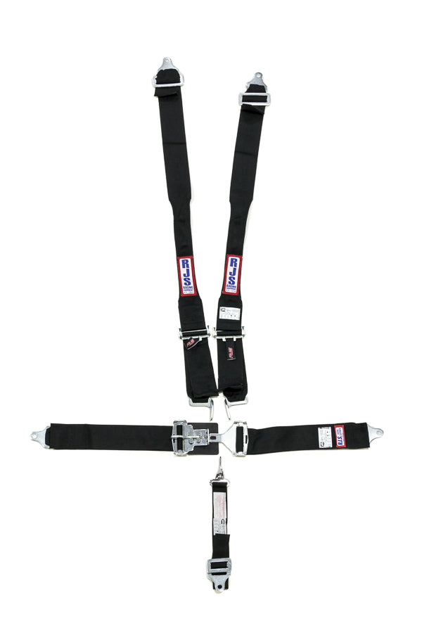 RJS SAFETY 1142201 Harness System 5 Pt Blk Hans Shoulder Ind Wrap