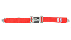 RJS SAFETY 15001904 3in Lap Belt Red