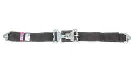 RJS SAFETY 15002001 3in Lap Belts W/Snap End Black