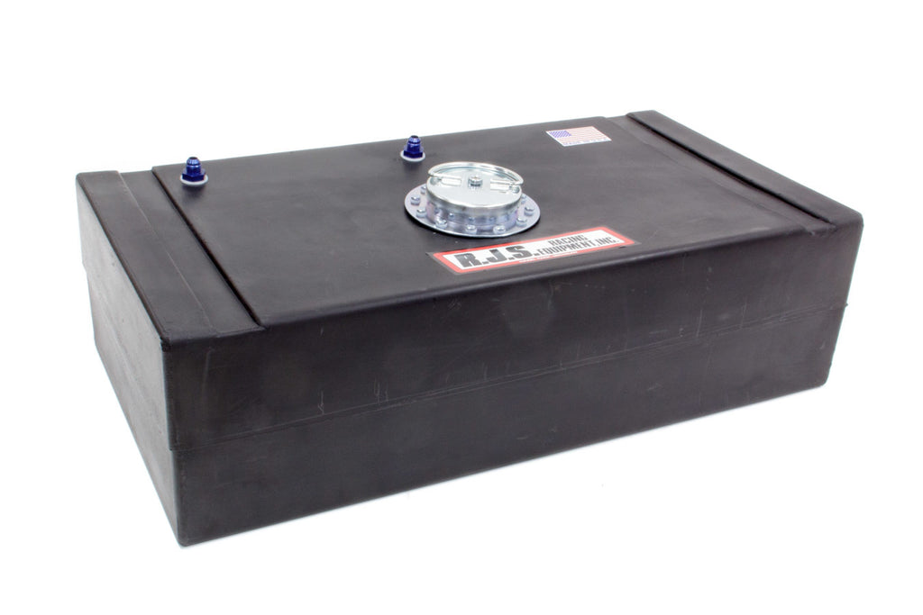 RJS SAFETY 3011901 22 Gal Economy Cell Blk w/Metal D-Ring Cap