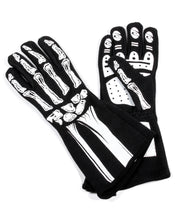 Load image into Gallery viewer, RJS SAFETY 600080133 Single Layer White Skeleton Gloves Medium