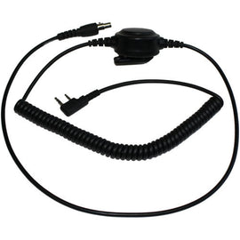 RJS SAFETY 600080146 Quick Disconnect Cable For Headset With Button