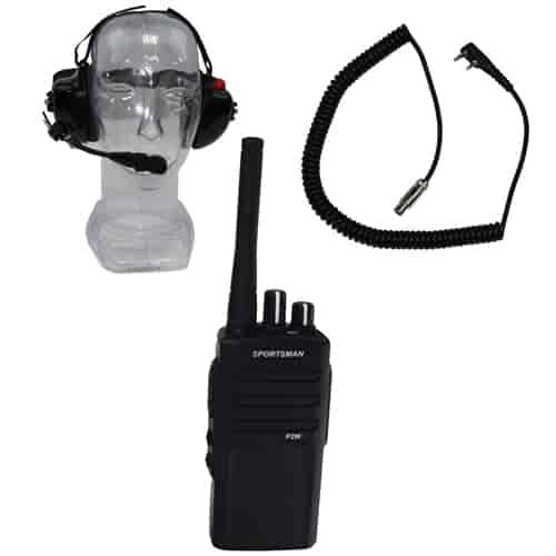 RJS SAFETY 600080152 Pro Sportsman Single Radio