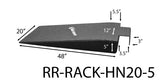 RACE RAMPS RR-RACK-HN20-5 Race Ramps Hook Nosed Ra mps 20in Wide 5in High